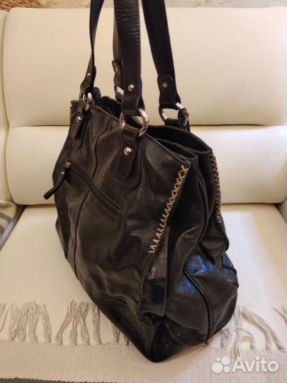 Сумка кожаная
