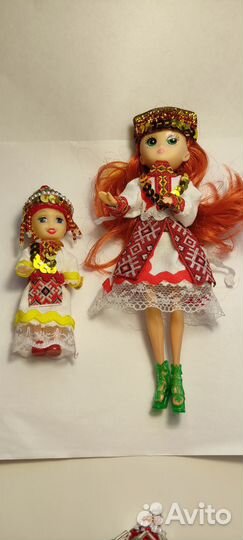 Кукла чувашка в костюме