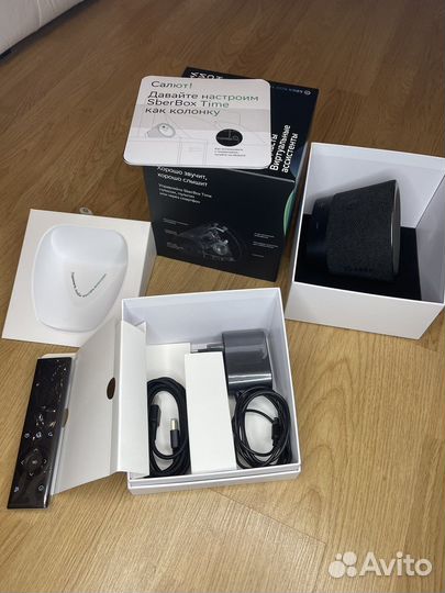 Sberbox time тв приставка (колонка)