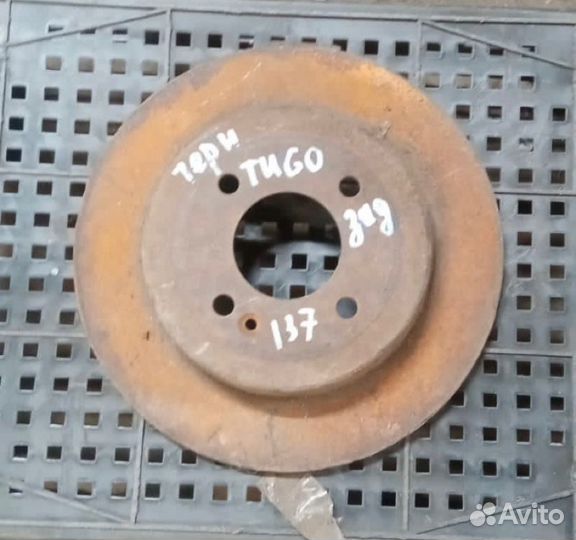 Диск тормозной задний Chery Tiggo