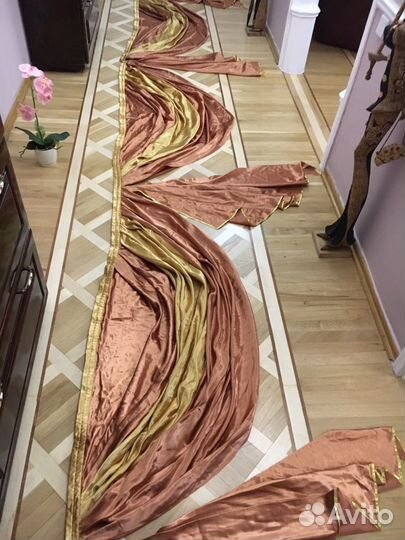 Занавесь ламбрекен