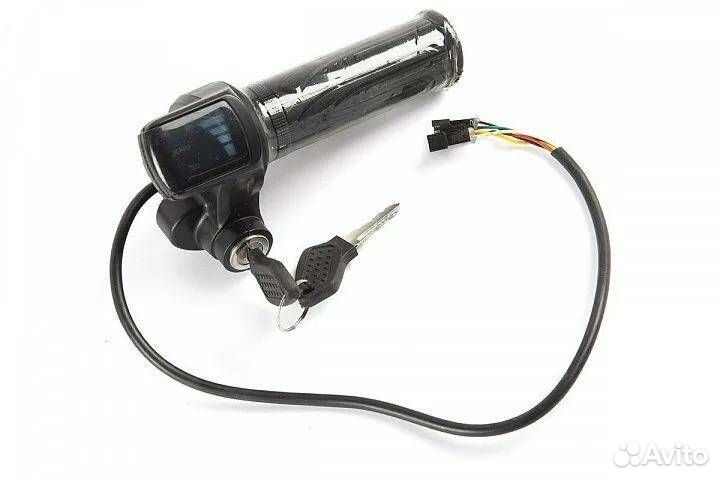 Ручка газа с дисплеем замком зажигания (арт 1053)