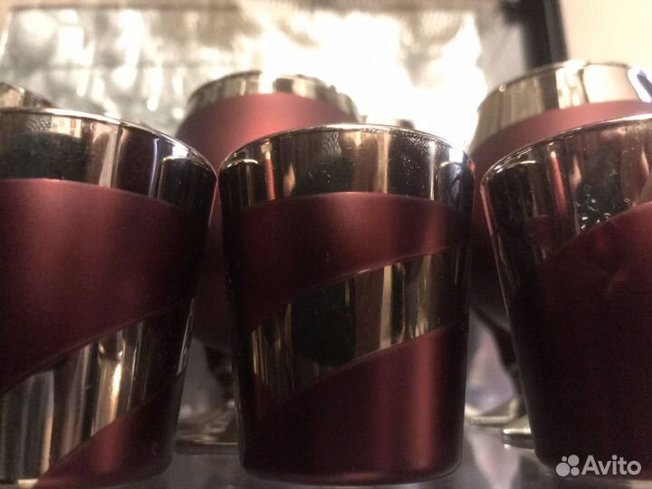 Набор: Хрустальные фужеры, рюмки, бокалы