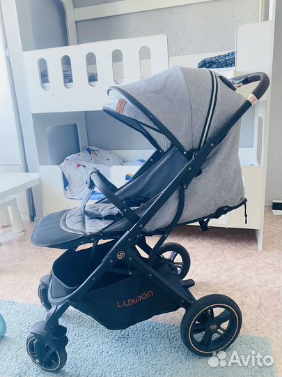 Прогулочная коляска luxmom 609