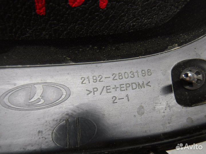 Накладка фары противотуманной передняя правая Лада