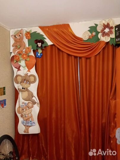 Ламбрекен Бандо дизайнерский ручная работа