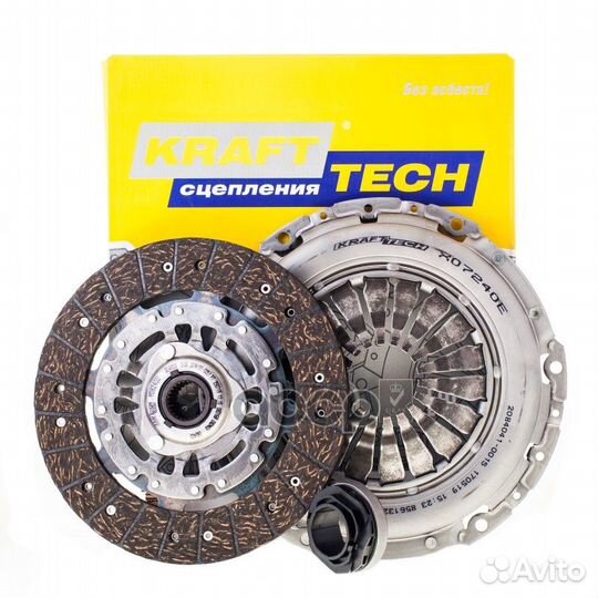 Комплект сцепления W09240J W09240J KraftTech