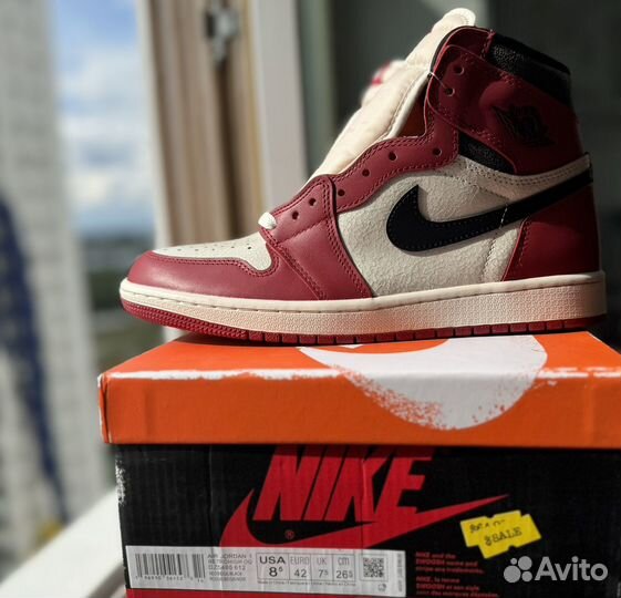 Nike air jordan1 og lost and found