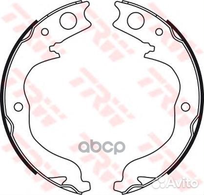 Колодки тормозные стояночного тормоза mitsubish