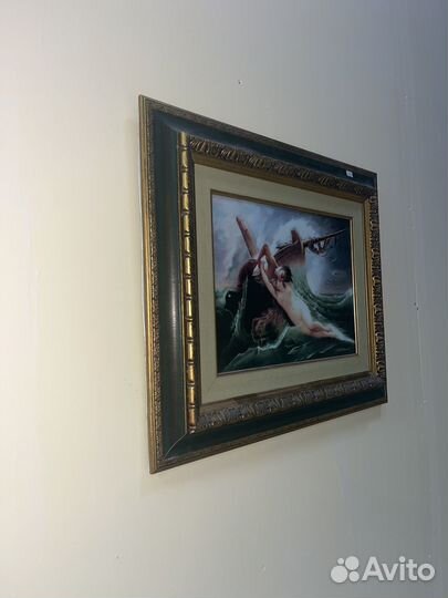 Картина живопись на фарфоре