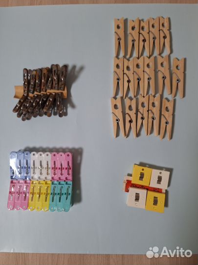 Прищепки для белья набор