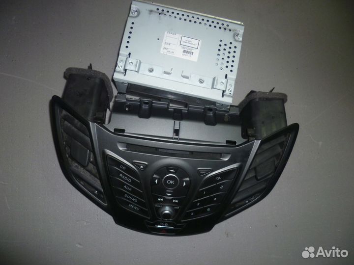 Ford fiesta mk6 магнитола штатная