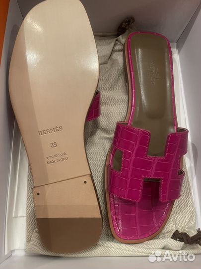 Шлепанцы Hermes Oran