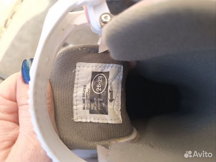 Роликовые коньки детские раздвижные