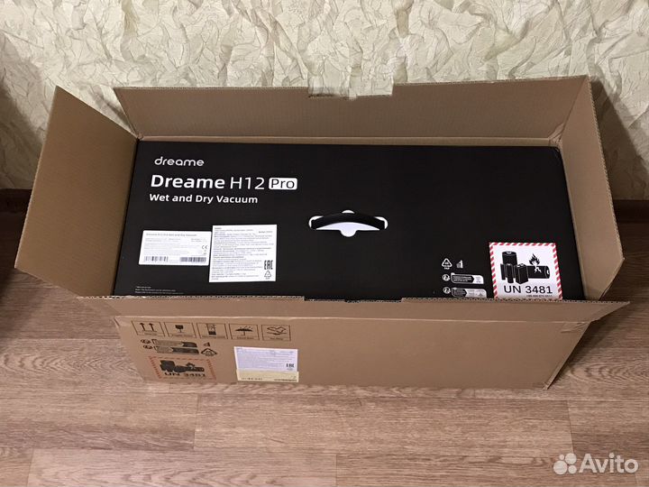 Новый моющий вертикальный пылесос Dreame H12 Pro