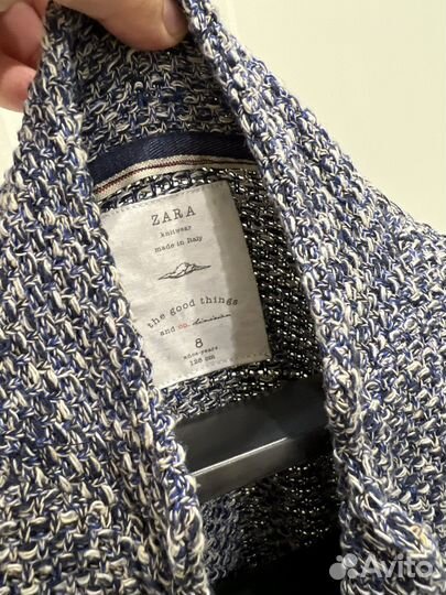 Пиджак zara для мальчика 128 - 134 р