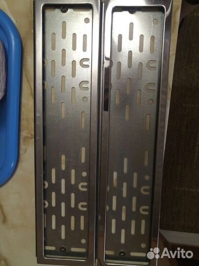 Рамка для номера из нержавеющей стали