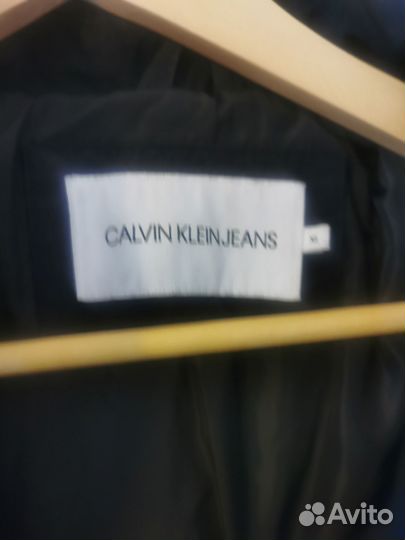 Пуховик зимний мужской calvin klein