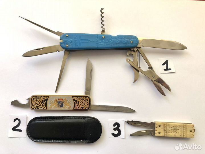 Перочинные, складные Ножи СССР (лот-6)