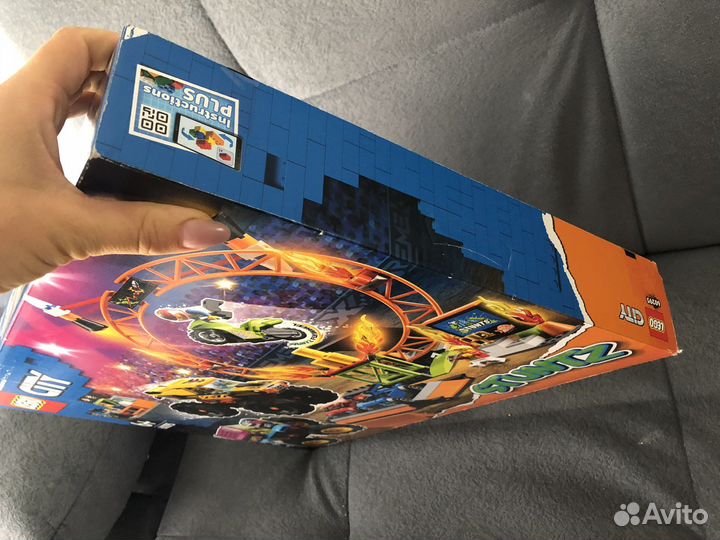 Новый lego City Арена для шоу каскадёров 60295