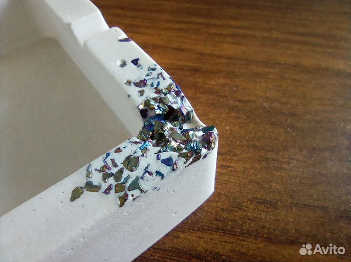 Пепельница из гипса