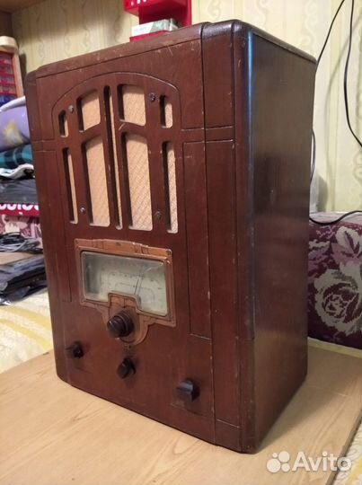 Ламповый радиоприемник 6Н-1 СССР