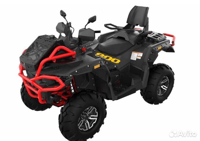 Квадроцикл stels ATV guepard 800 PE красный