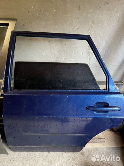 Дверь ваз 2114 задняя левая
