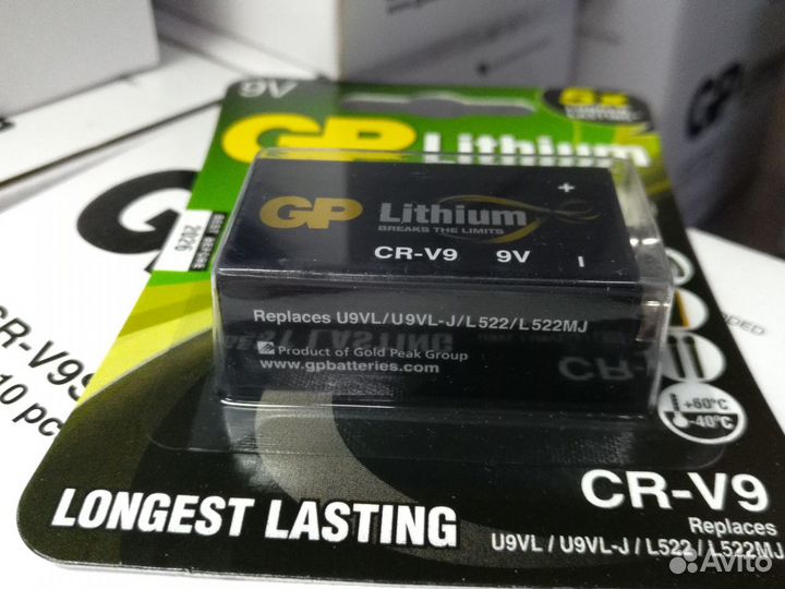 Крона 9В GP Lithium CR-V9 9V