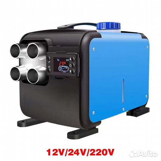 Дизельный обогреватель 8кВт, с метал.выходом