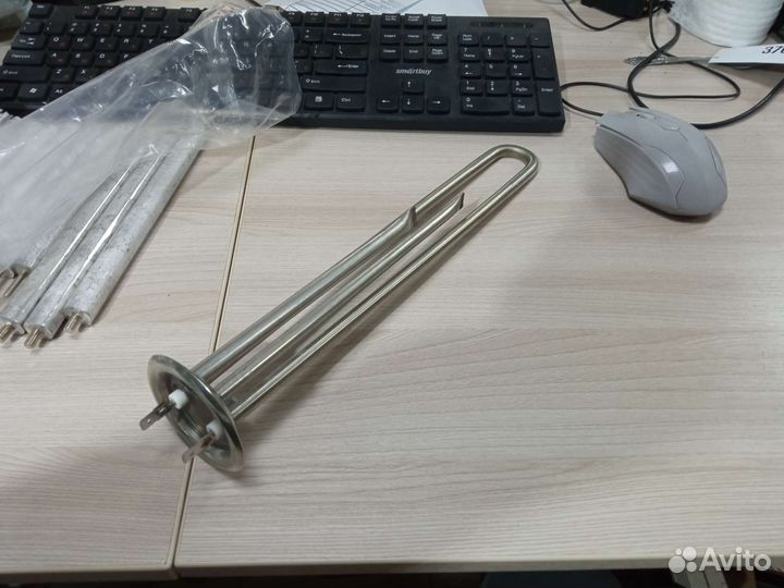 Тэн для бойлера 1,3кВт RF64мм (нерж)