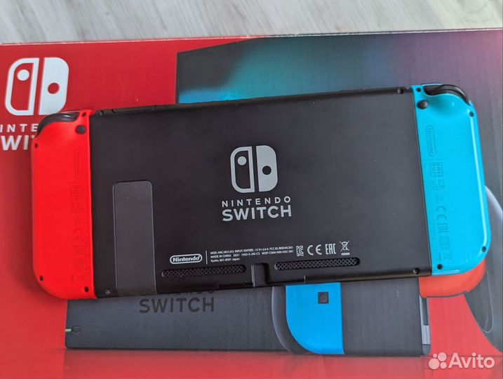 Nintendo Switch rev. 2 прошитая 128gb