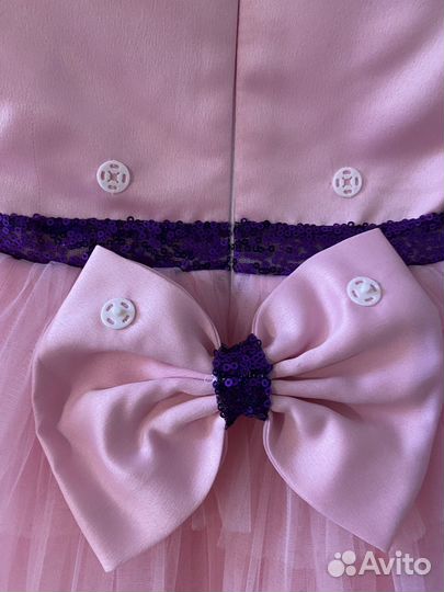 Нарядное платье для девочки 86 размер