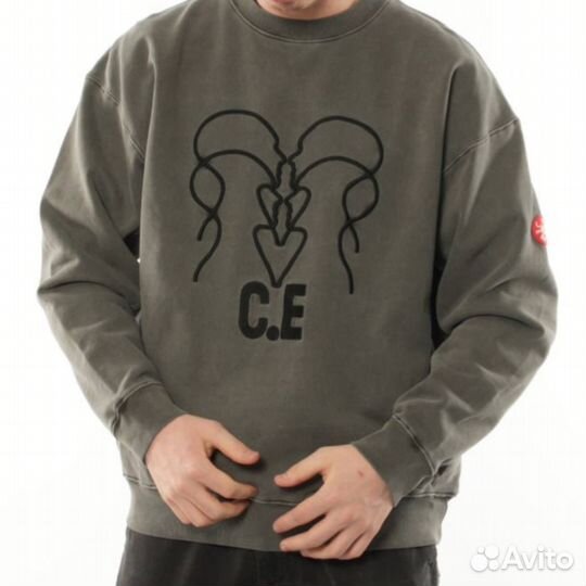 Свитшот Cav Empt серый