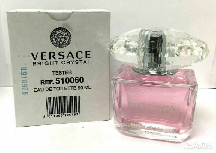 Versace bright crystal 90ML. Тестер