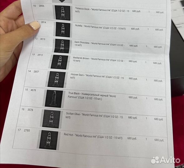 Новые Пигменты для тату перманента