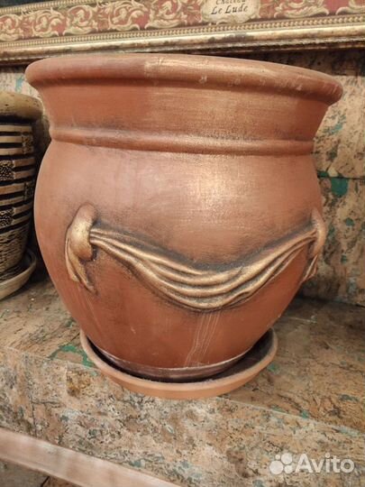 Цветочные напольные горшки