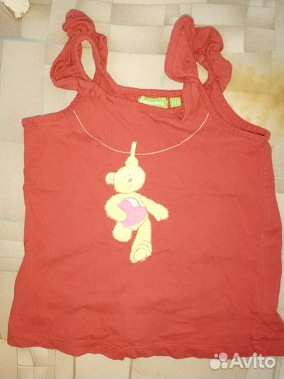 Футболки для девочки 110