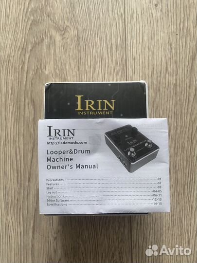 Педаль эффектов для гитары