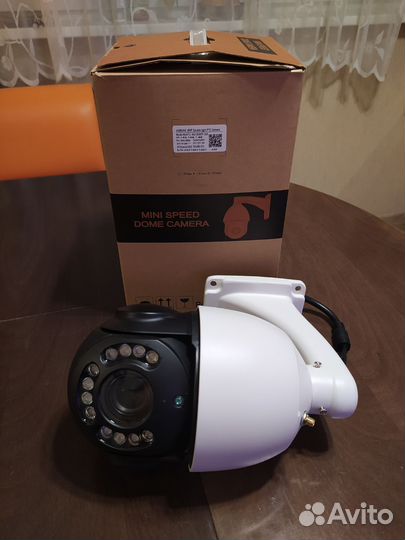 Камера видеонаблюдения купольная уличная