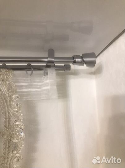 Телескопический металлический карниз