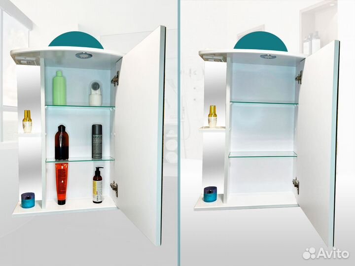 Зеркальный шкаф в ванну