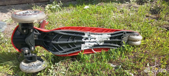 Самокат rush action трехколесный