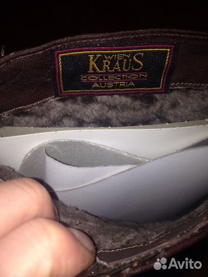 Новые сапоги (зима) фирмы Kraus