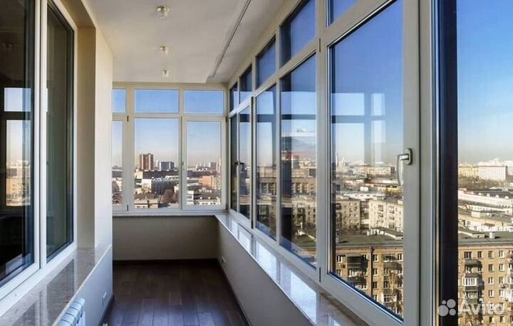 Остекление балкона