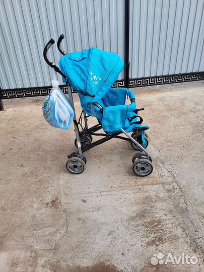 Прогулочная коляска трость бу