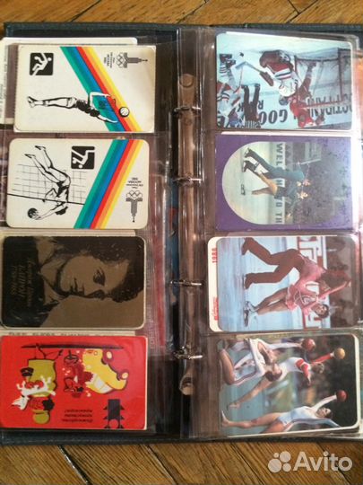 Календарики 80 гг, разная тематика