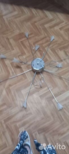 Люстра потолочная бу
