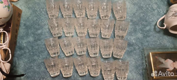 Хрустальные рюмки