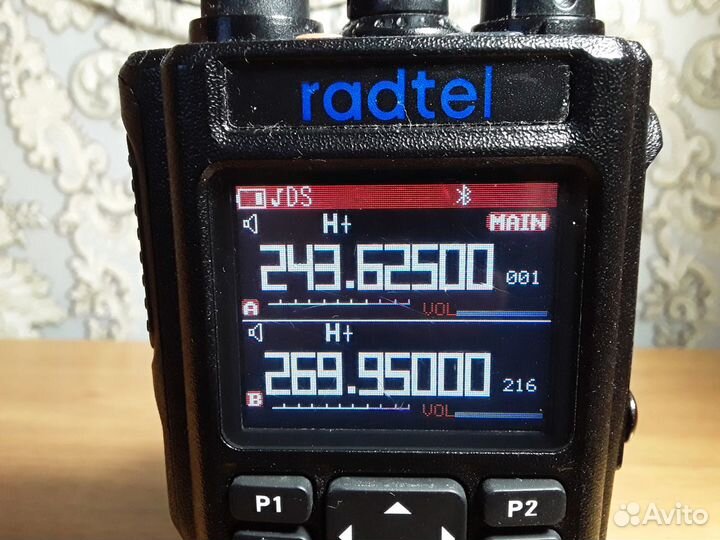 Укв радиостанция radtel RT-490 на satcom/144/430